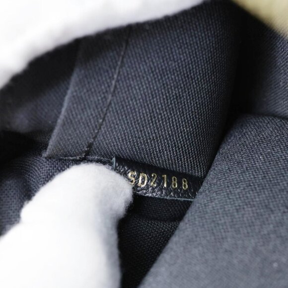 Louis Vuitton  Pallas Monogram Canvas Clutch Crossbody Bag Black - Picture 13 of 13